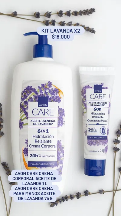 Kit Lavanda x2 Avon