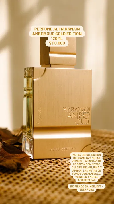 Perfume Al Haramain Amber Oud Gold Edition 120ml