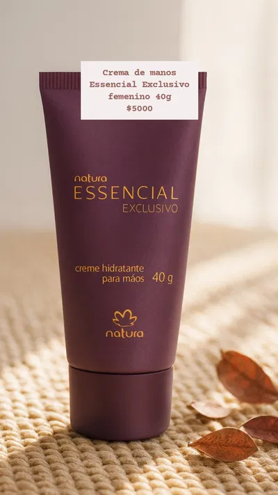 Crema de Manos Essencial Exclusivo femenino 40g Natura 