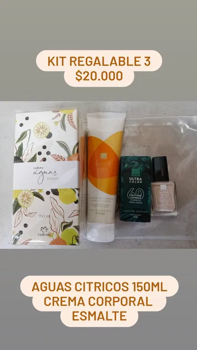Kit Regalable 3 Natura Avon