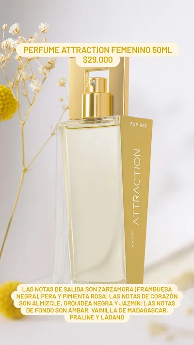 Perfume Attraction femenino 50ml Avon