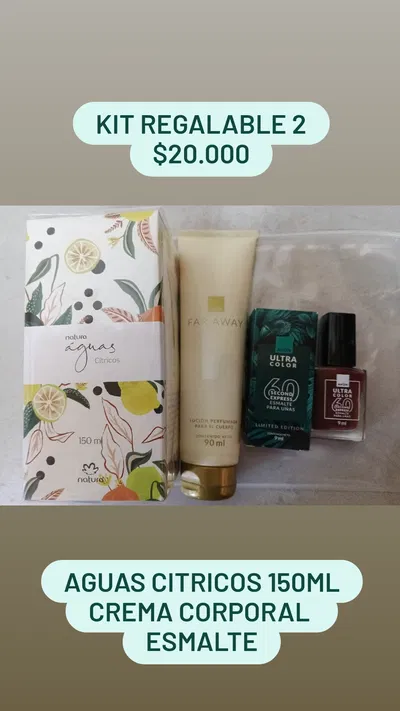 Kit Regalable 2 Natura Avon