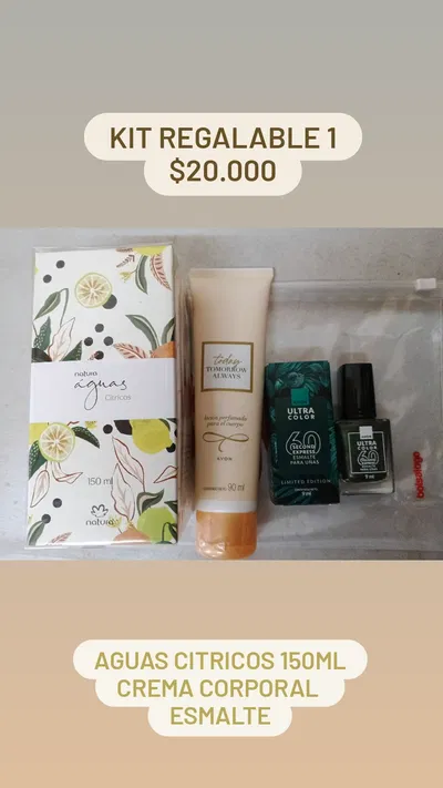 Kit Regalable 1 Natura Avon