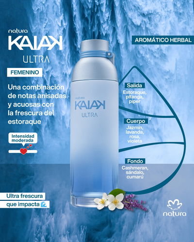 Perfume Kaiak Ultra femenino 100ml Natura 