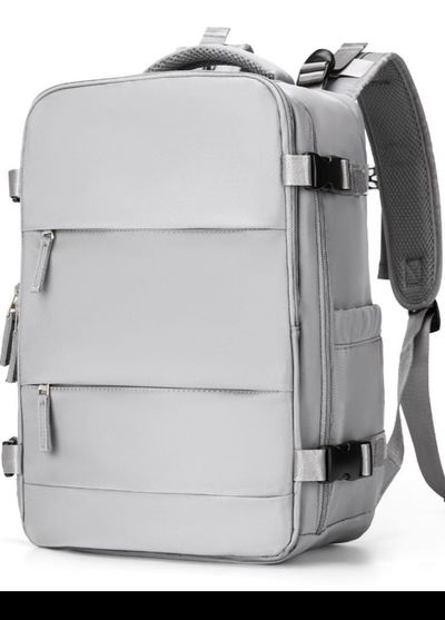 Mochila de Viaje Alaska Expandible Gris