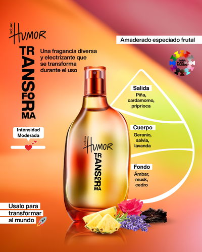 Perfume Humor Transforma 75ml Natura 