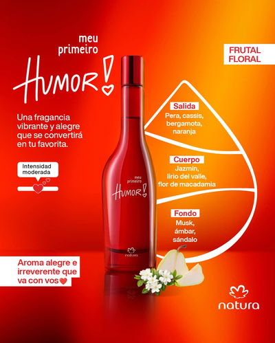 Perfume Mini Humor Meu Primeiro 25ml Natura 