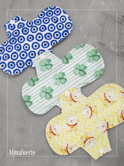 Toallita ecológica abs Media - Pack x 3