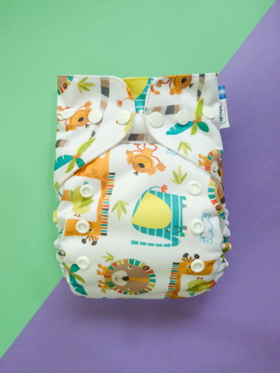 Pañal ecológico "Selva" multitalle ted de pul importado