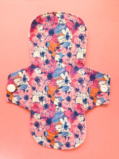 Toallita menstrual Diurna "Flores silvestres" 