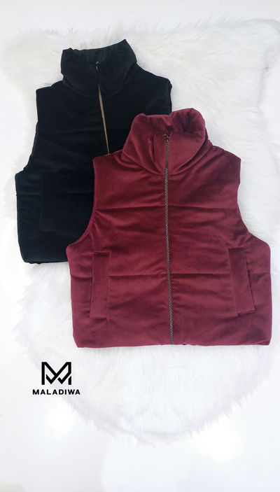 Chaleco Puffer Corderoy Kiara