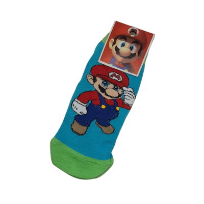 Medias Mario bros Doble hilado