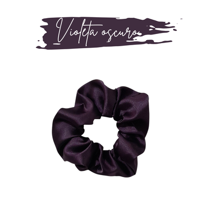 Scrunchie Violeta oscuro