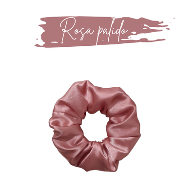 Scrunchie Rosa palido