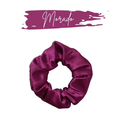 Scrunchie Morado