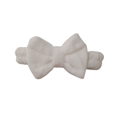 Vincha de polar soft Blanca