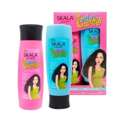 Skala kit shampoo + acondicionador Mais cachos