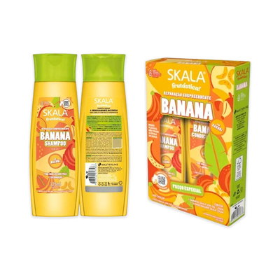 Skala Kit shampoo + acondicionador Banana