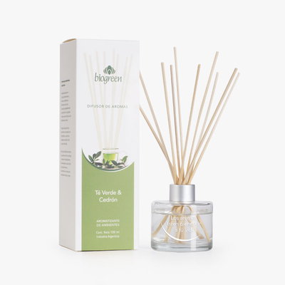 Difusor Te verde y cedron