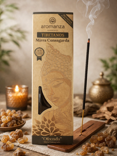 Sahumerios Tibetanos Mirra consagrada