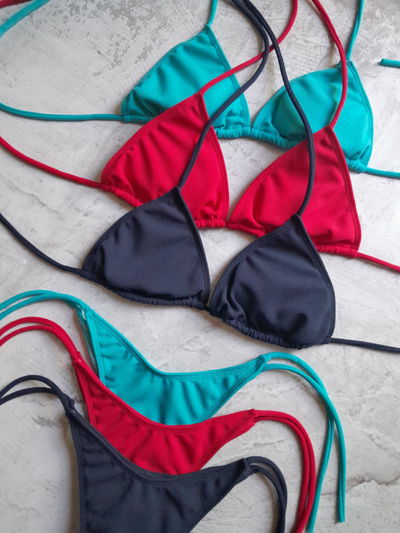 Amapola Bombi en V Azul