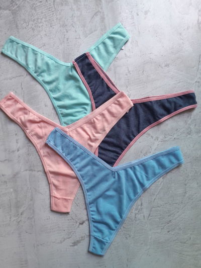 Lovely en V Algodon x2