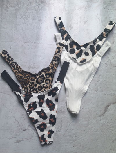 Bombi en V Morley/Alagodon Print x2