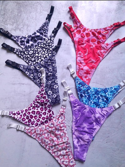 Bombi Lycra Regulable Estampadas x2 