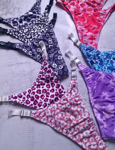 Bombi Lycra Regulable Estampadas x2 