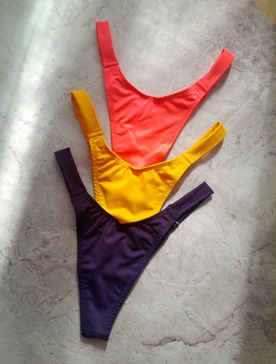 Bombi en V Violeta x2