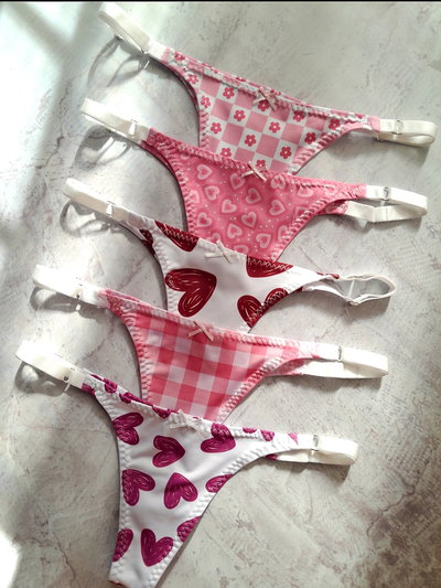 Rosas Lycra Regulables X2 Estampadas