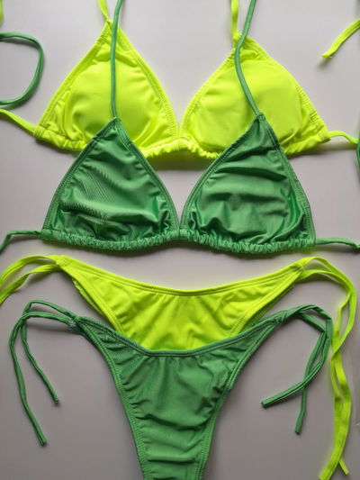 Amarillo Fluo y Verde COMBO X2 T100