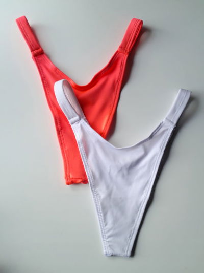 Bombi en V x2 Blanca y Fluo