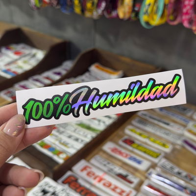 100% DE HUMILDAD