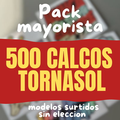 500 CALCOS TORNASOL