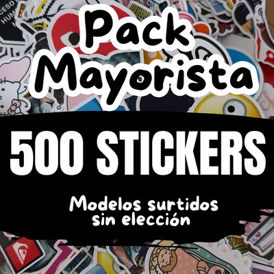 500 STICKERS 
