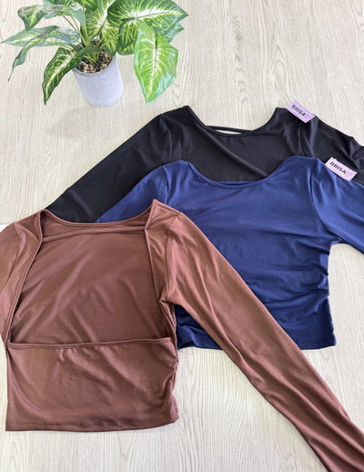 Camiseta espalda descubierta 