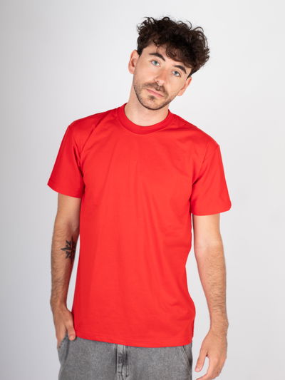 Remera algodon 24,1 Rojo