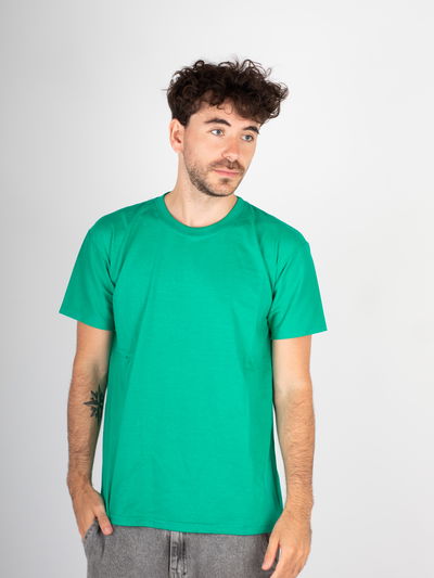 Remera algodon 24,1 Verde Benetton