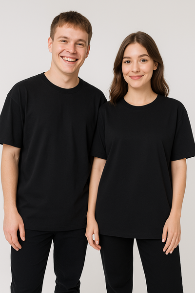 Remera Oversize algodon 20.1 con tapa costura