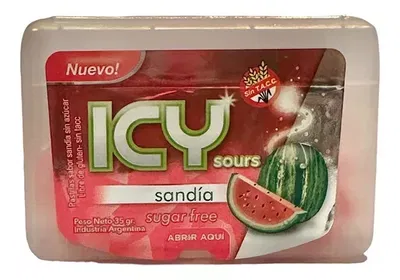 Pastillas sin azúcar ICY sabores varios x 2 unid