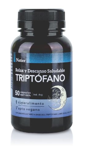 Triptófano NATIER x 50 caps