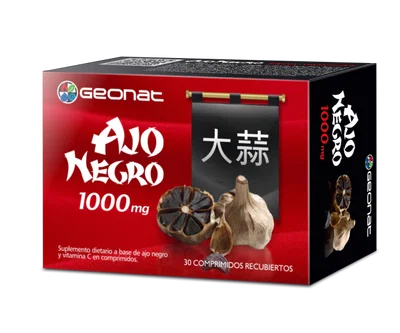 AJO NEGRO 1000mg X 30 Compr. GEONAT