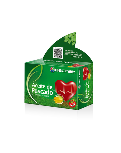 Aceite de Pescado GEONAT x 30 caps blandas