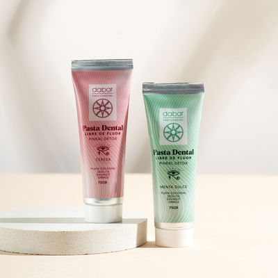 Pastas Dentales Sin Fluor 75g DABAR