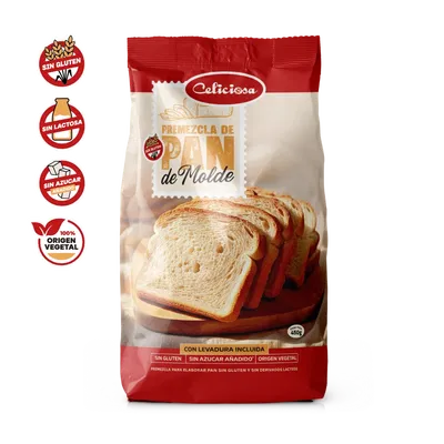 PREMEZCLA CELICIOSA PAN MOLDE BLANCO 450 G
