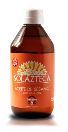 Aceite de sesamo puro 150 cc SOL AZTECA
