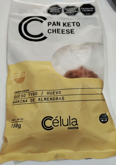 Pan Keto Cheese CELULA COCINA 150 gr