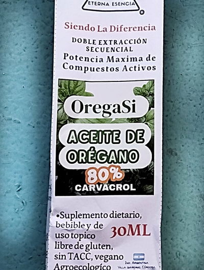 Bioextracto de Orégano (Aceite) 30 ml ETERNA ESENCIA
