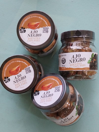 AJO NEGRO GARLIC 90GR DIENTES CON PIEL